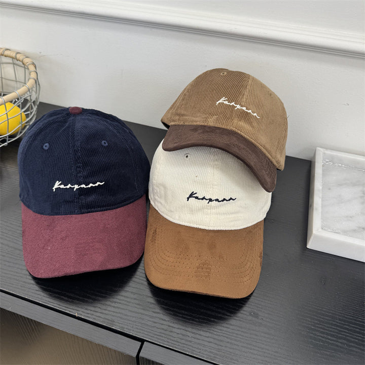 Men's Corduroy Brimmed Baseball Cap Stornfield