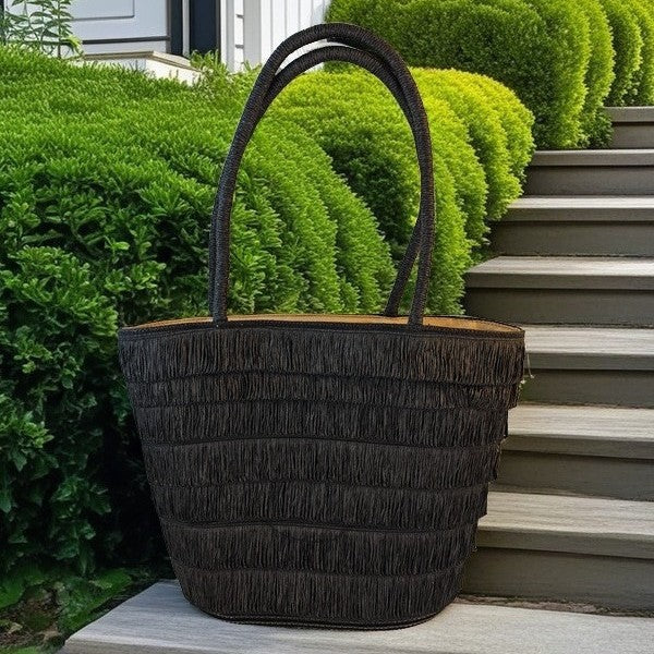 Beach basket with classic sun protection Stornfield