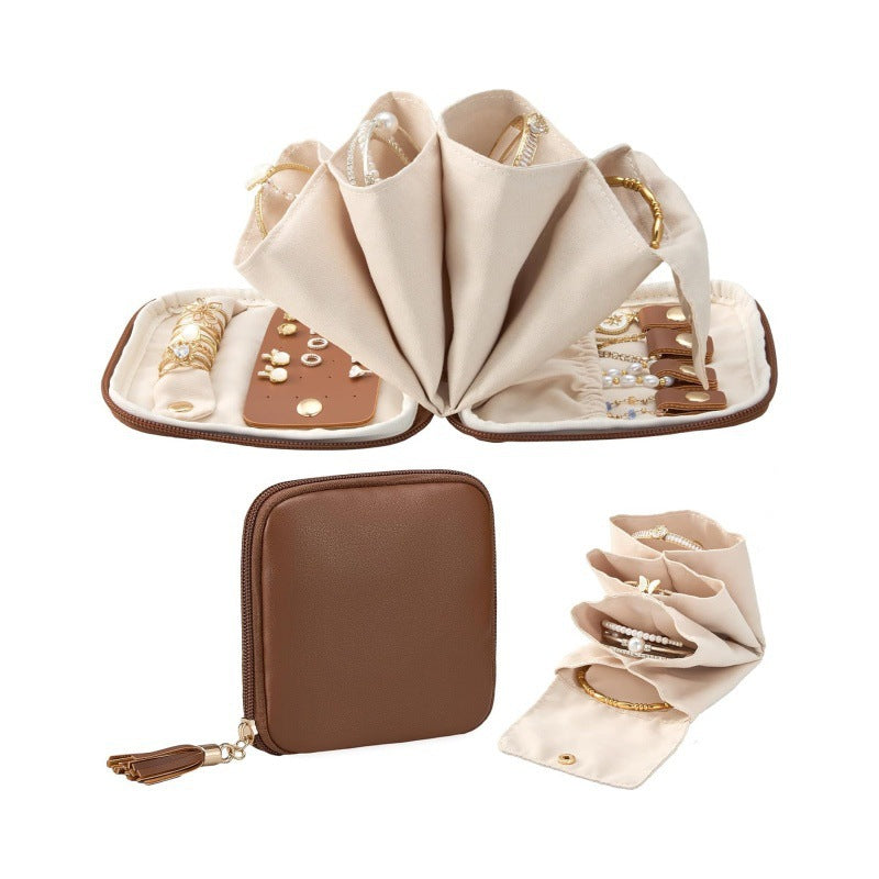 Elegant jewelry organizer with individual divider system Stornfield