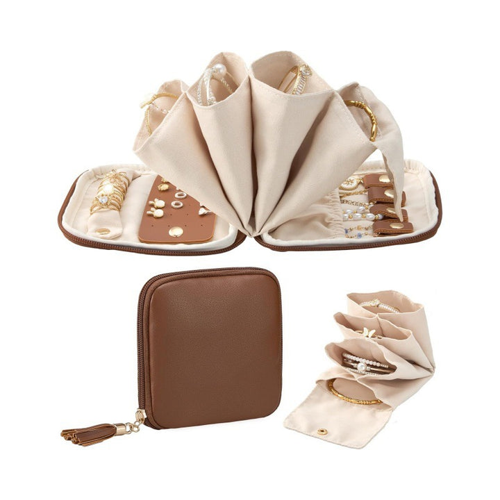 Elegant jewelry organizer with individual divider system Stornfield