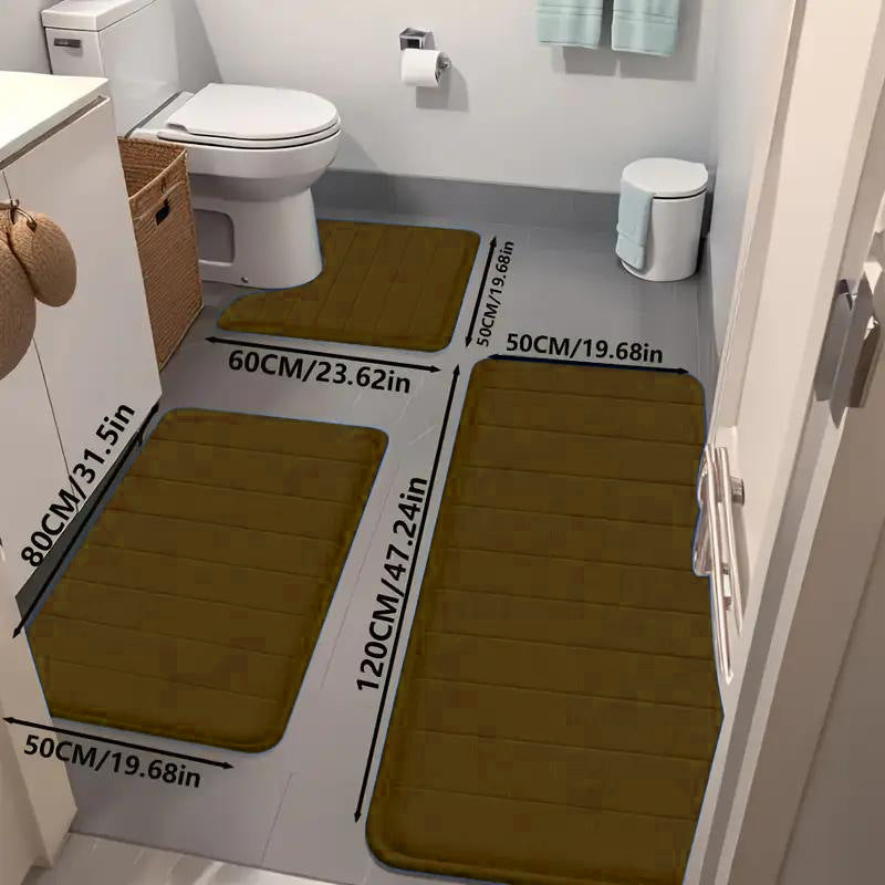 Bathroom Mat Set Stornfield