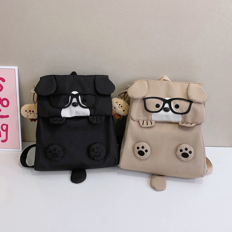 Backpack in Creative Dog Design with Funny Details Stornfield