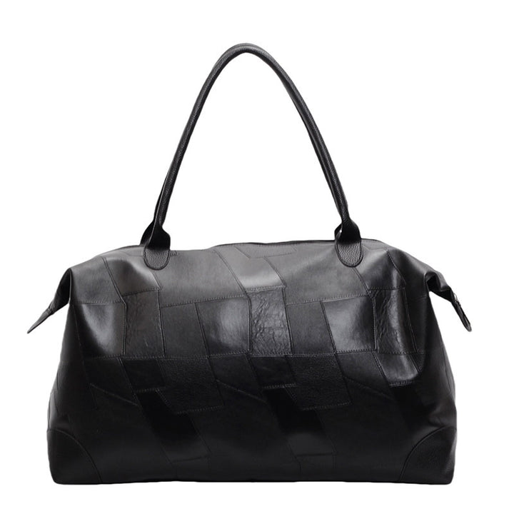 Luxurious Leather Travel Duffle Bag