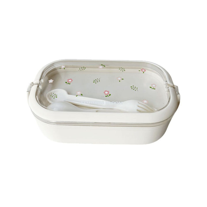Floral Patterned Bento Lunch Box