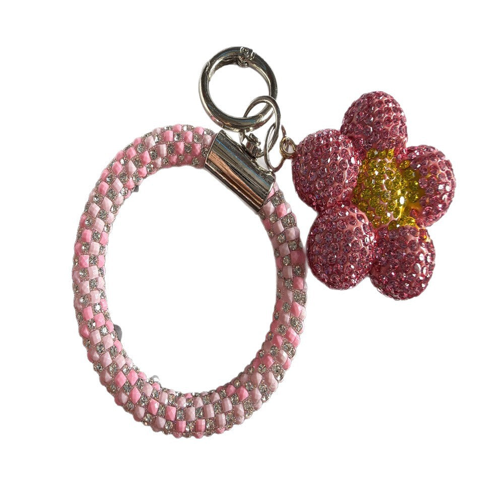 Cherry Themed Rhinestone Keychain Stornfield