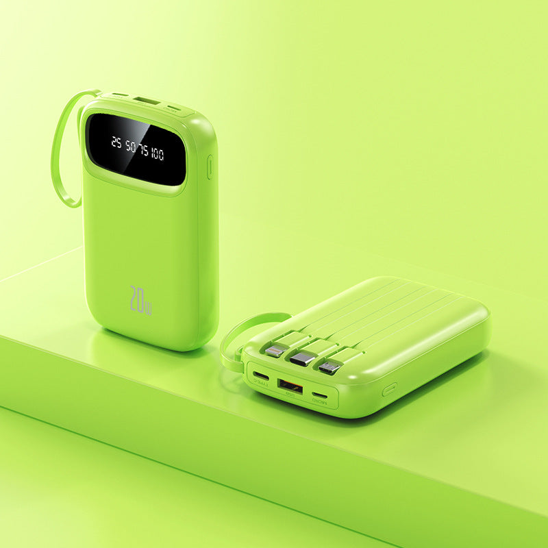 High-performance power bank with integrated charging adapter Stornfield