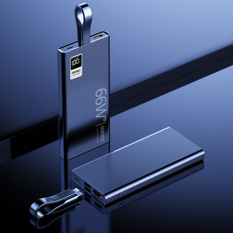 High-performance USB-C power bank with digital charging display Stornfield