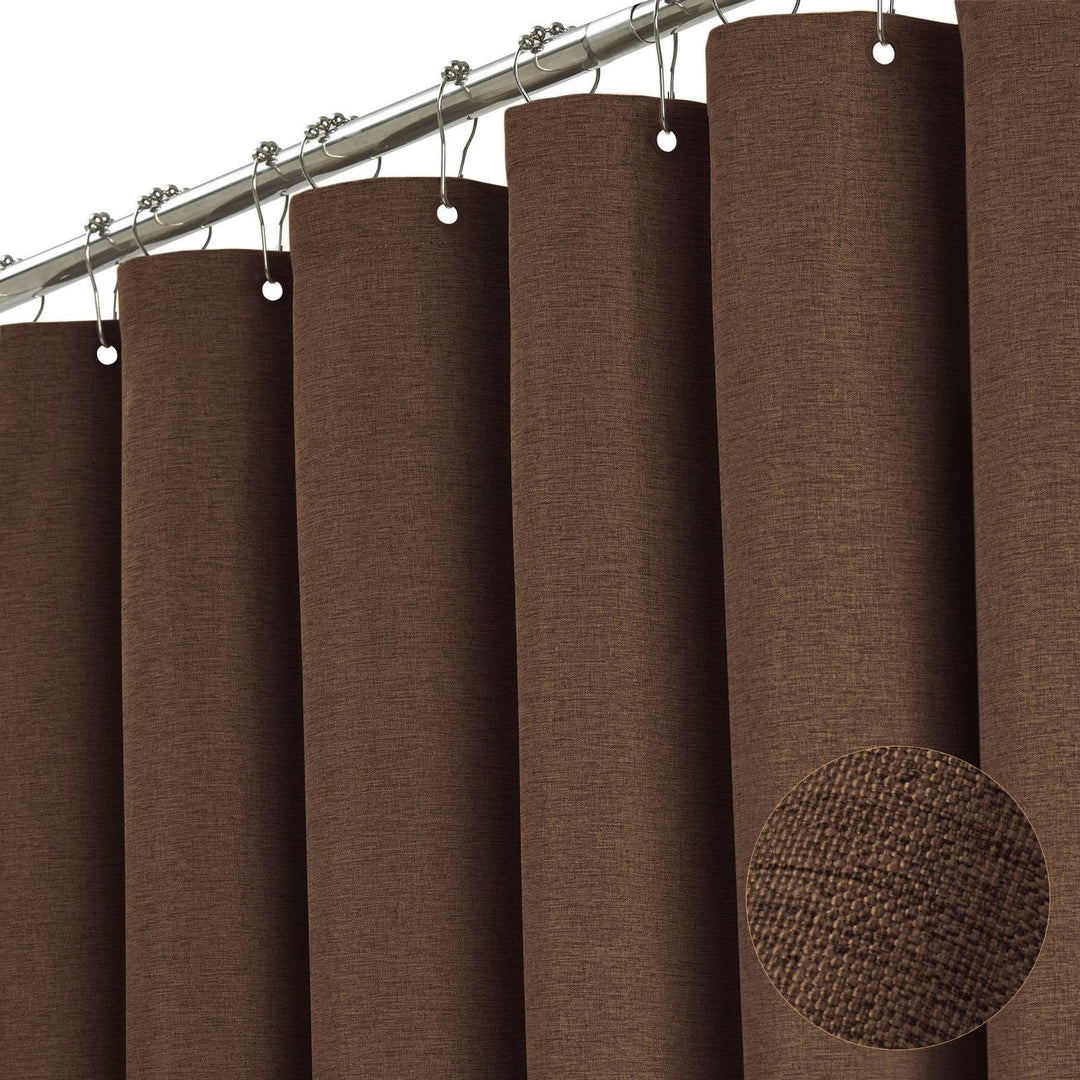 Textured Fabric Shower Curtain Stornfield