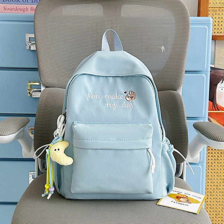 Casual Embroidered Mini Backpack Stornfield