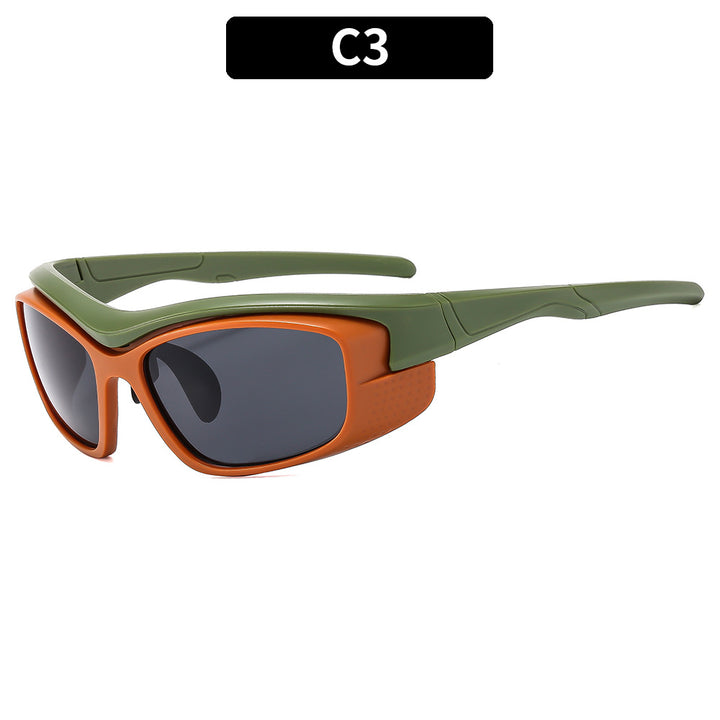 Sporty Wraparound Sunglasses