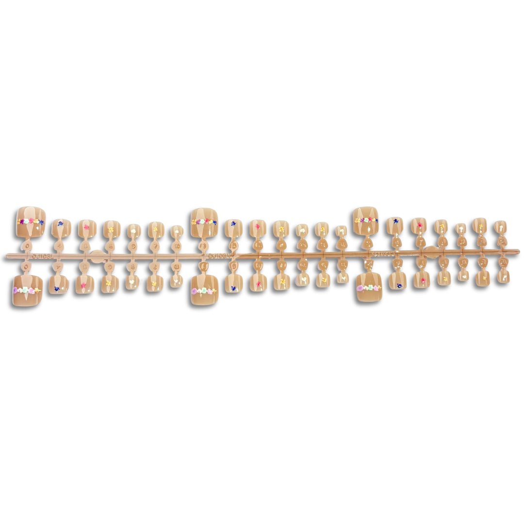Decorative Press-On Nail Art Set 1790745616