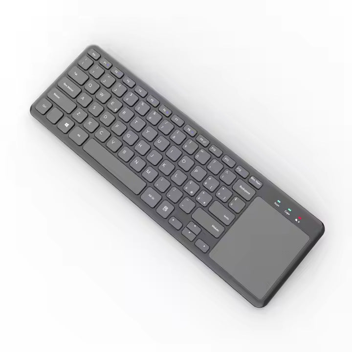 Ultra-Slim Wireless Keyboard with Touchpad Stornfield