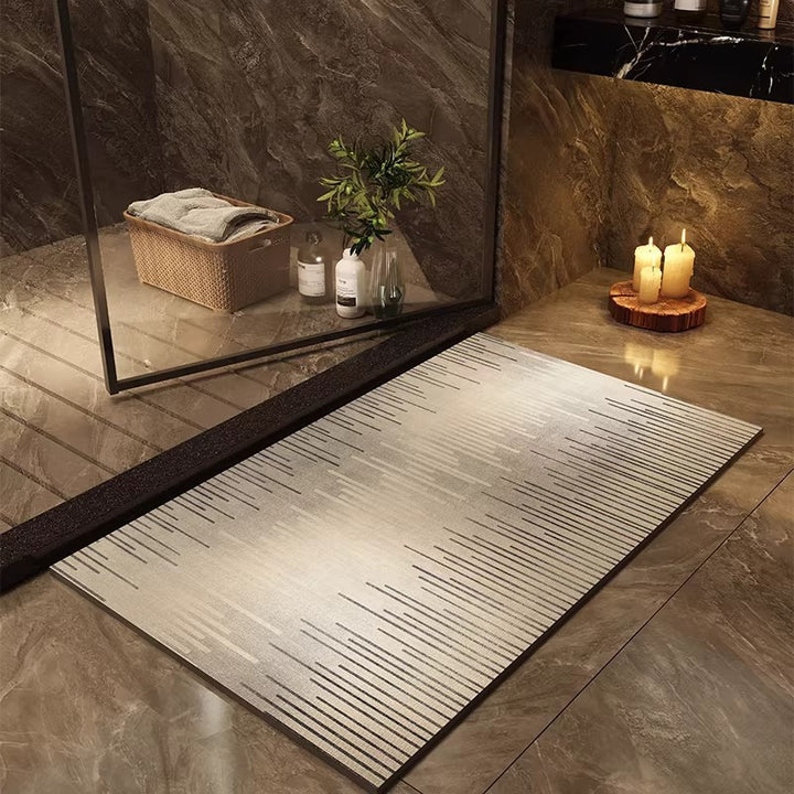Modern Abstract Non-Slip Bath Mat