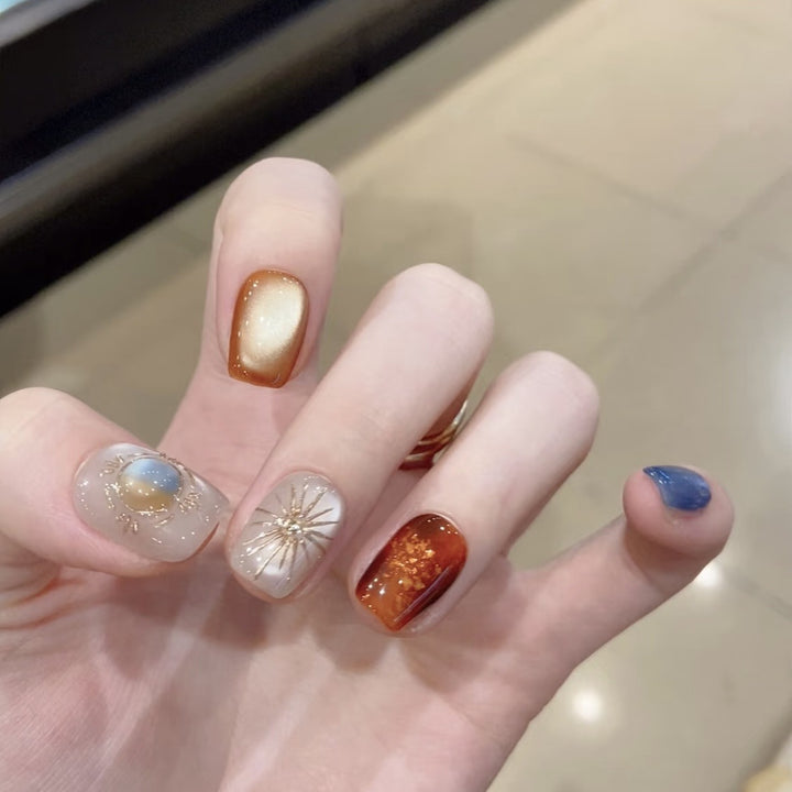 Creative Nail Art Press-On Set 1790745925