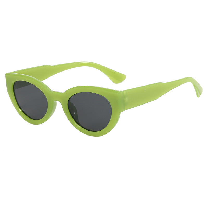 Ladies fashionable square sunglasses with mirrored lenses Stornfield