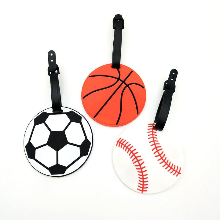 Basketball-Themed Luggage Tag Stornfield
