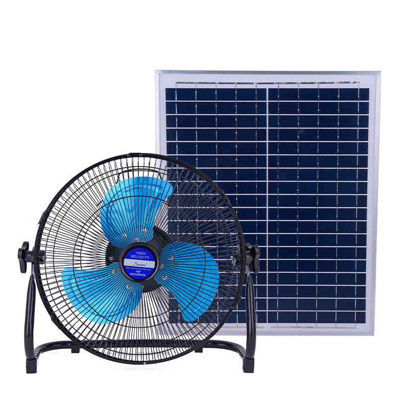 Women's Portable Solar Floor Fan with Silent Operation Stornfield