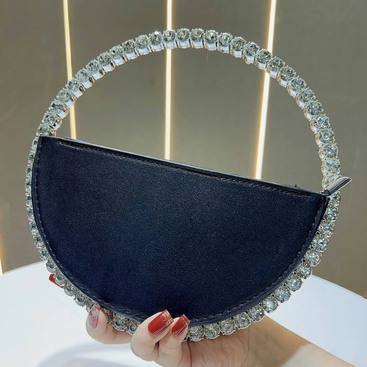 Crystal-Handled Evening Purse