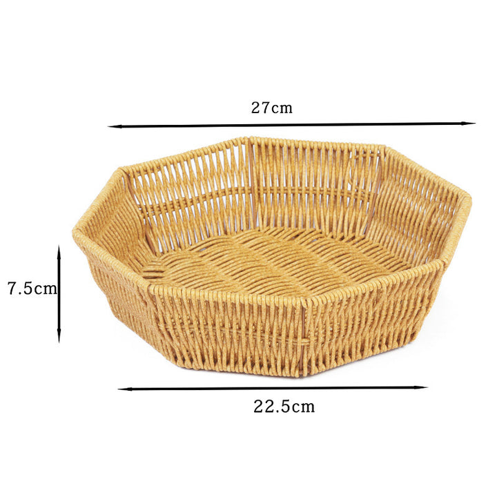 Decorative Hexagonal Storage Basket Stornfield