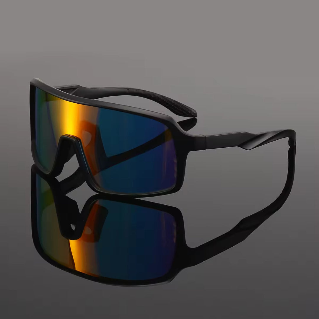 Ladies fashionable sunglasses in a futuristic design with large lenses Stornfield