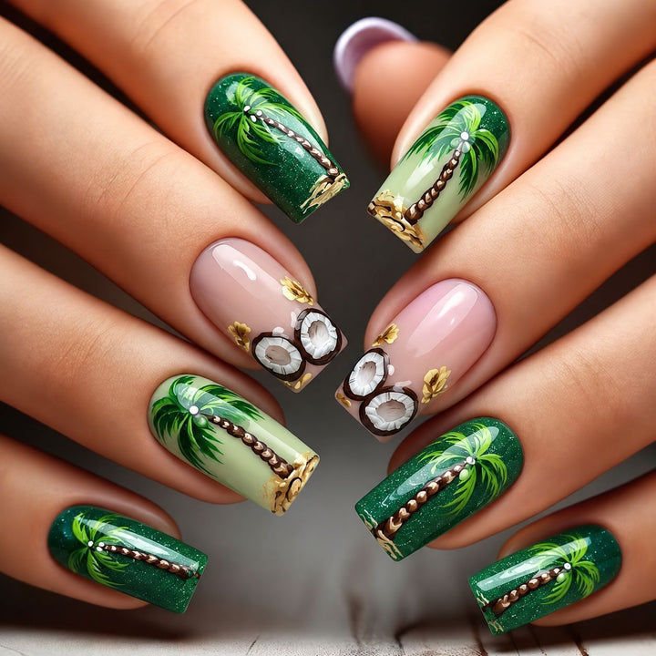 Tropical Style Artificial Nails Stornfield
