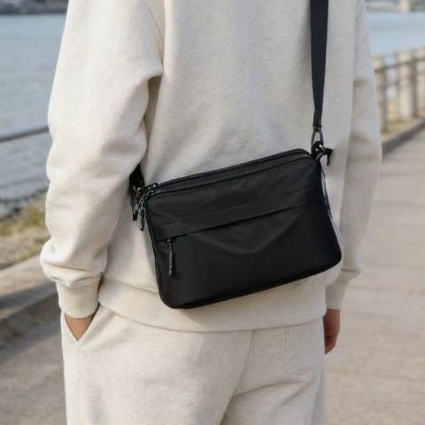 Practical Shoulder Bag With Water-Repellent Material Stornfield