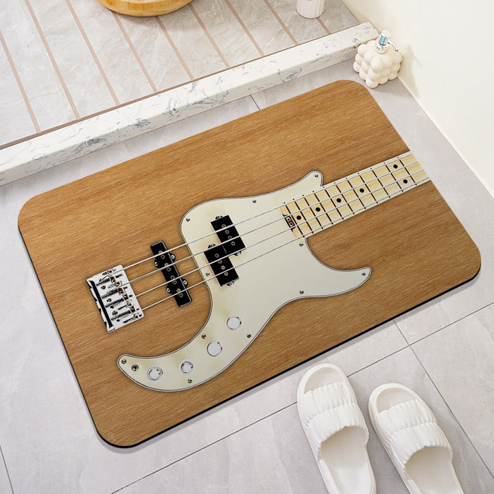 Baseball Theme Bath Mat
