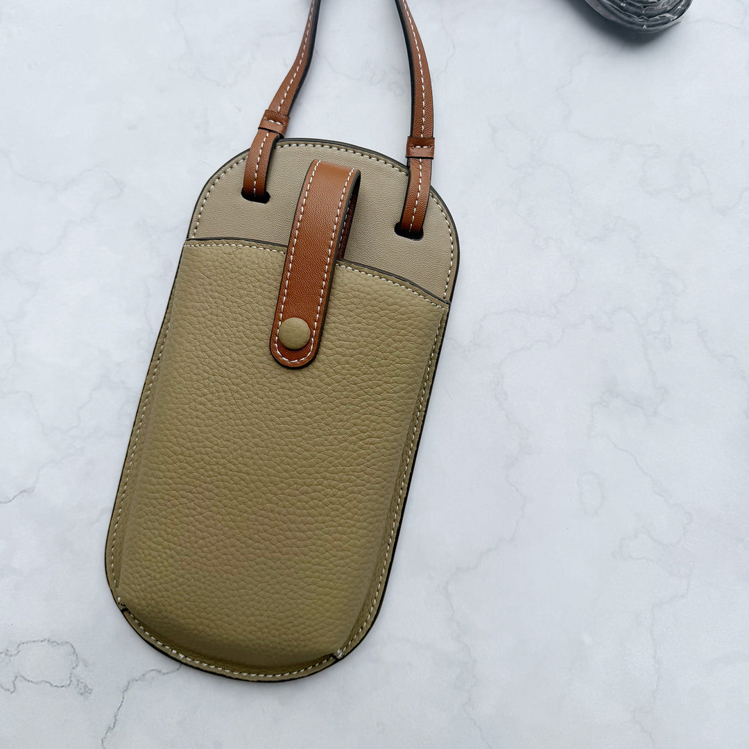Leather Crossbody Phone Pouch Stornfield
