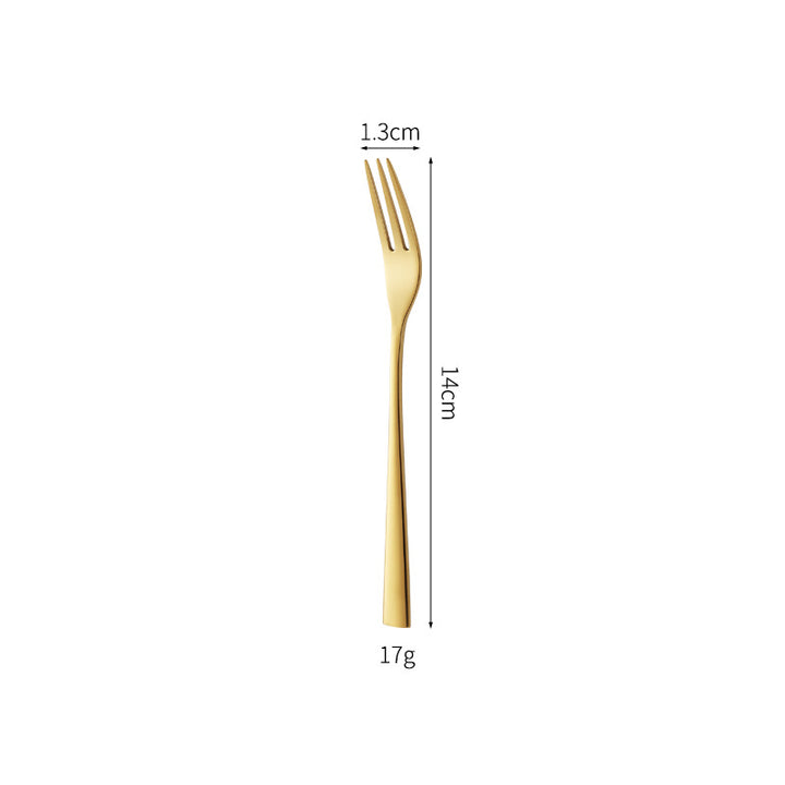 Elegant dessert knife with curved handle Stornfield