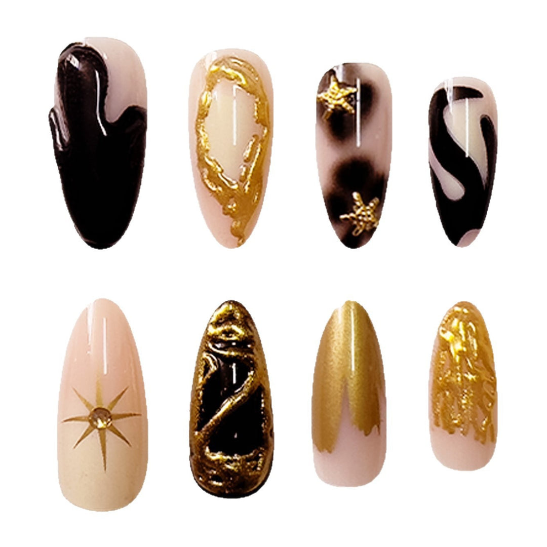 Abstract Art Nail Enhancements Stornfield
