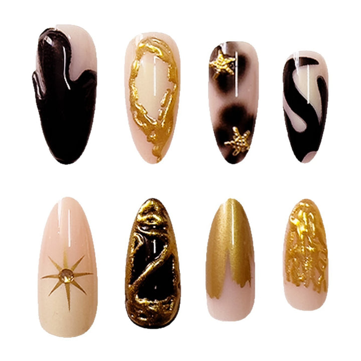 Abstract Art Nail Enhancements Stornfield