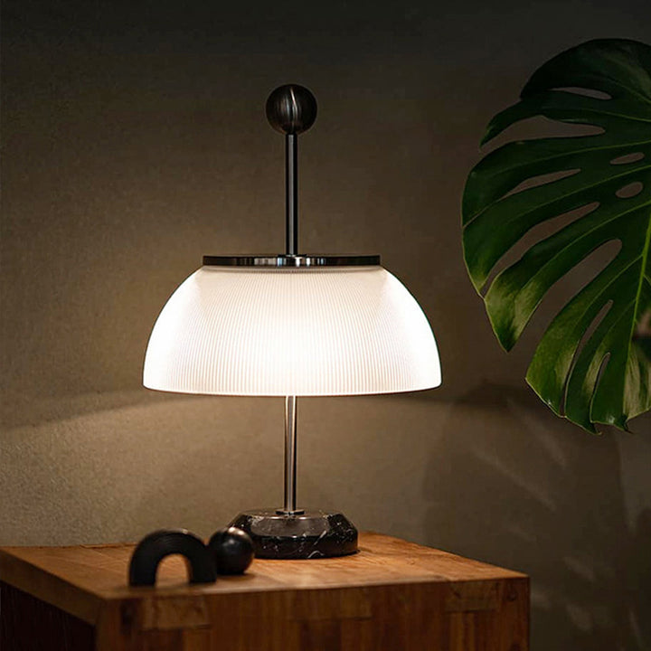 Elegant Pleated Shade Table Lamp