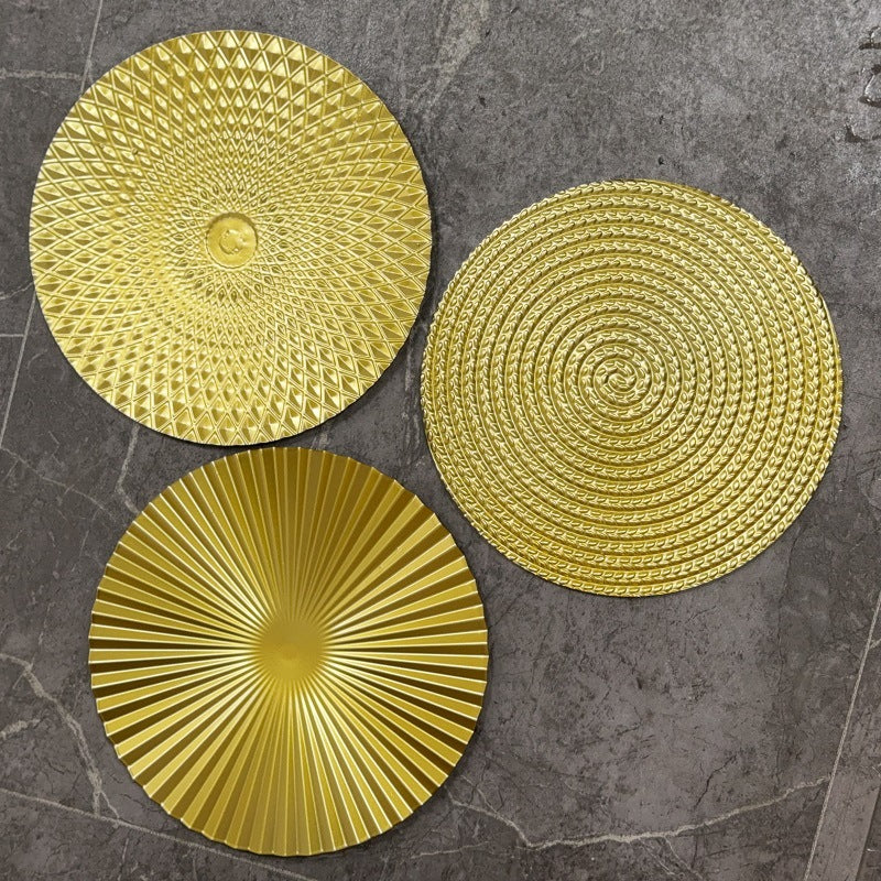Decorative Embossed Placemats Set Stornfield