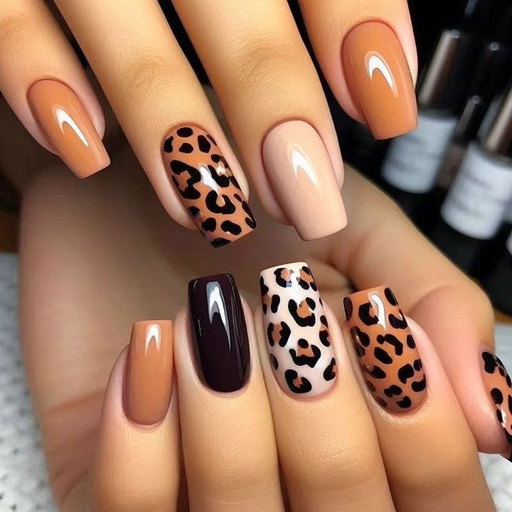 Artistic Animal Print Nail Art Set Stornfield