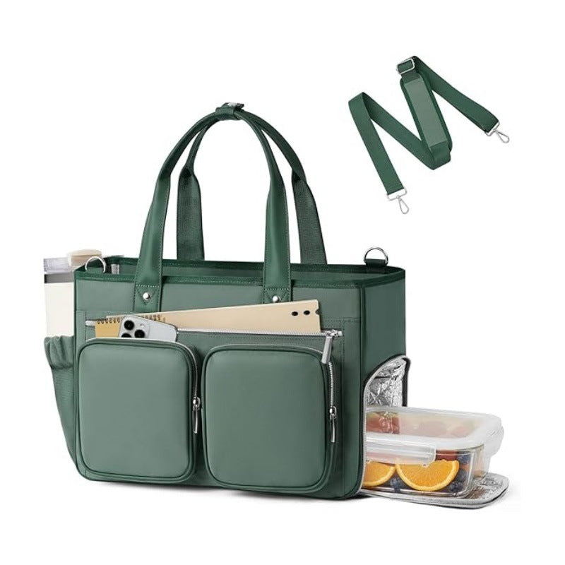 Multifunctional Tote Bag with Insulated Compartment System Stornfield