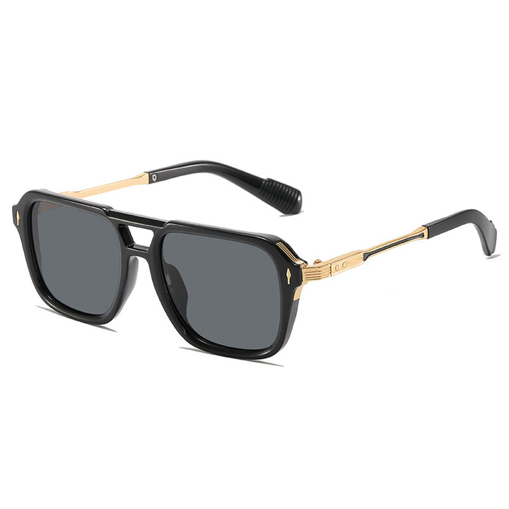 Bold Geometric Frame Sunglasses Stornfield