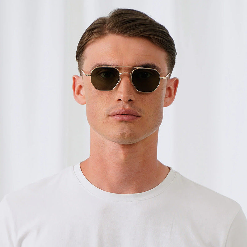 Men's Stylish Octagonal Sunglasses Stornfield