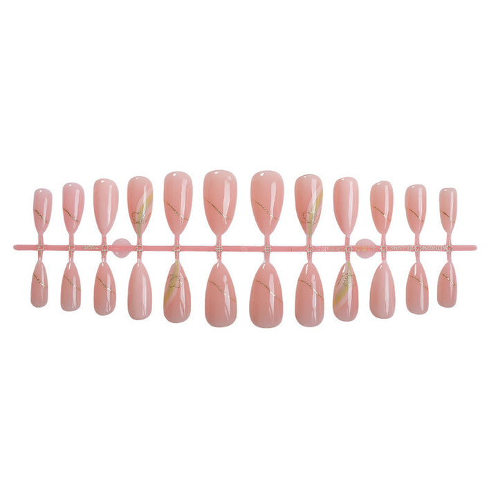 Artificial nail set with elegant, floral design Stornfield