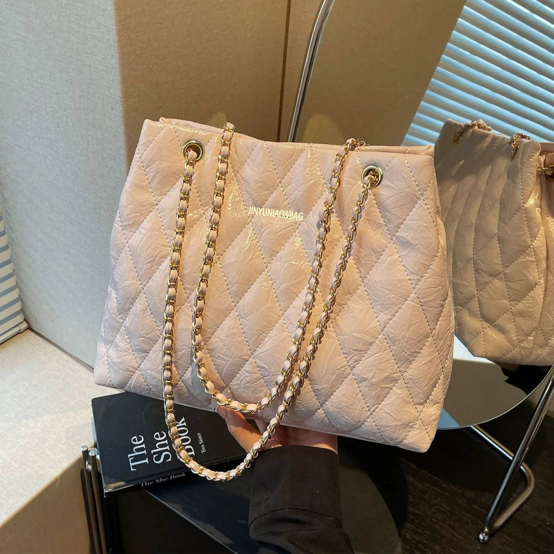 Quilted Chain-Handle Handbag Stornfield