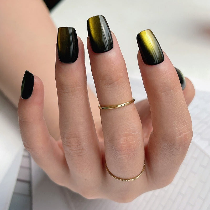 Glossy Metallic Press-On Nail Tips Stornfield