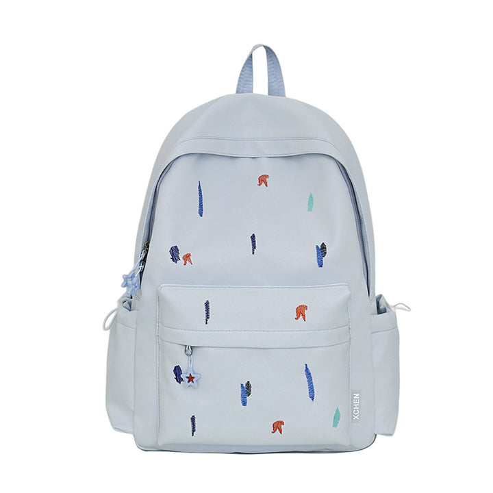 Lightweight Backpack with Cute Embroidered Design Stornfield