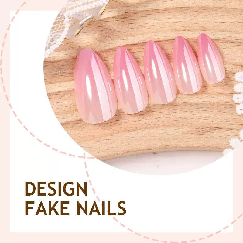 Artificial nail set with elegant high-gloss design Stornfield