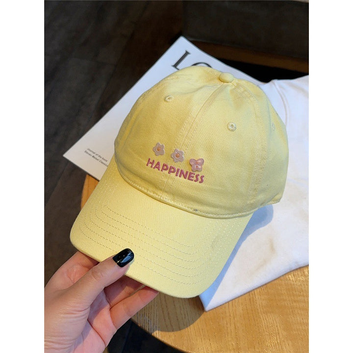 Women's Embroidered Happiness Baseball Cap Stornfield