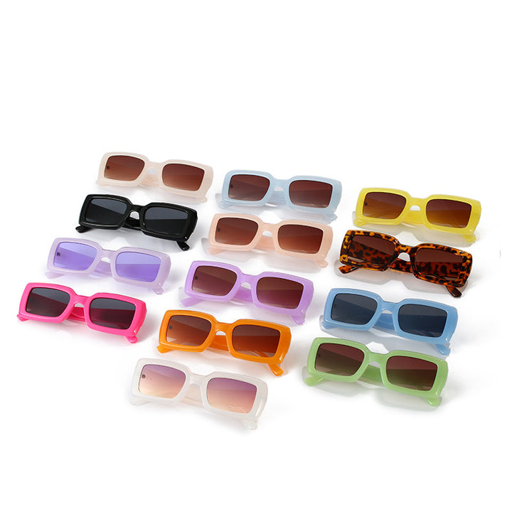 Oversized Geometric Sunglasses with Gradient Lenses Stornfield
