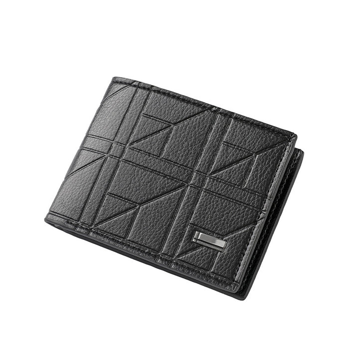 Textured Leather Passport Holder Stornfield