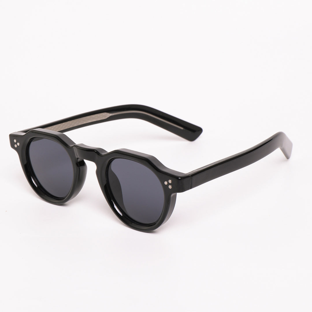 Women's sunglasses in unique hexagon design with polarized lenses Stornfield