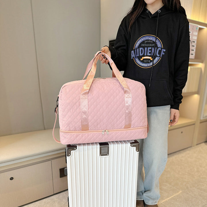 Stylish Quilted Travel Duffle Stornfield