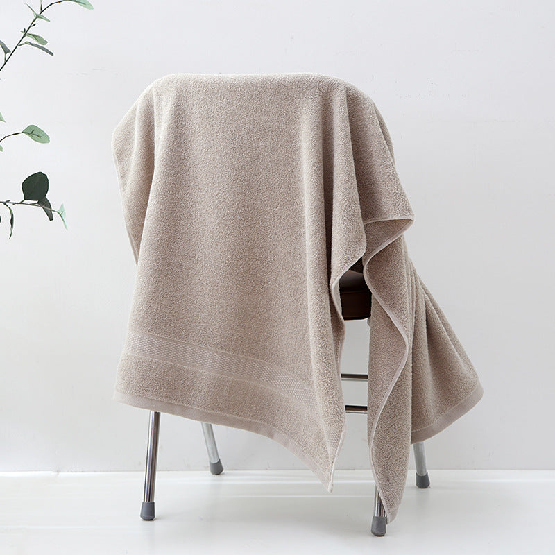 Luxurious Terry Bath Towel With Stylish Border Stornfield