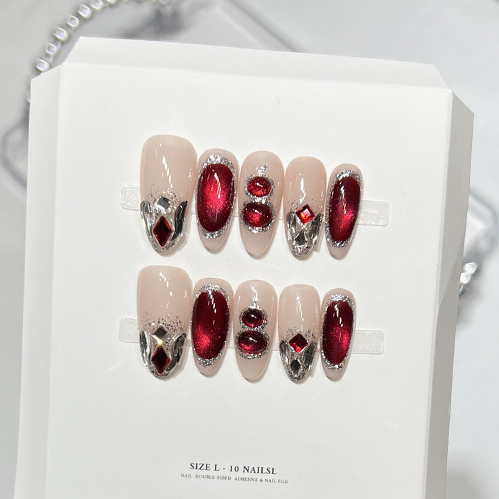 Decorative Glam Nail Set
