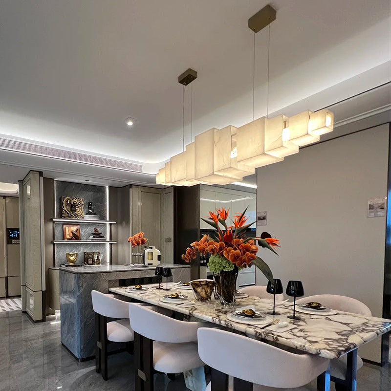 Elegant Marble Pendant Light